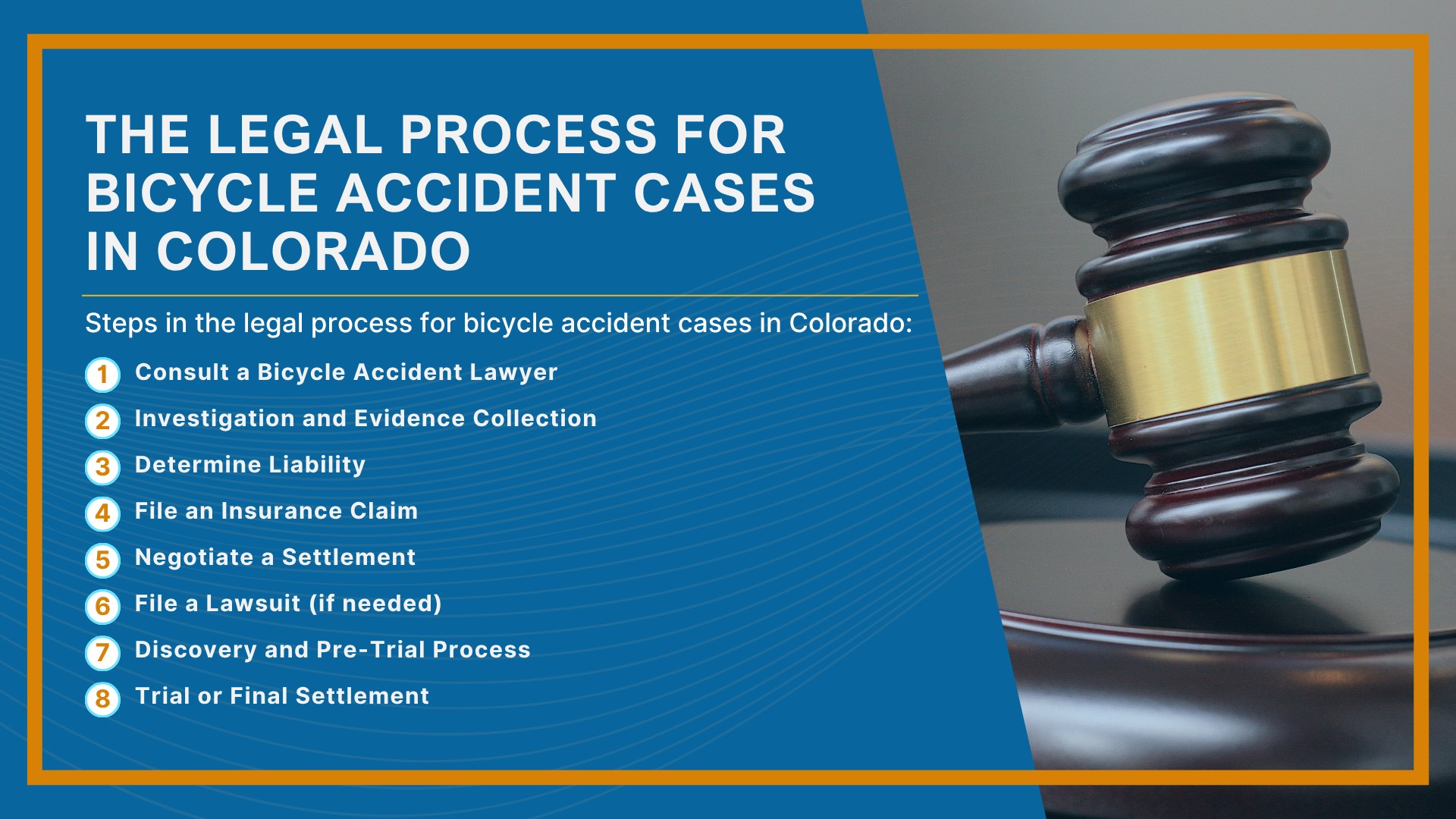 Meet Our Experienced Bicycle Accident Lawyers; Christopher Nicolaysen_ Colorado Springs Bicycle Accident Lawyer; What to Do After a Bike Accident in Colorado Springs, Colorado; Gathering Evidence for a Bicycle Accident Claim; Damages in a Bike Accident Injury Claim; The Legal Process for Bicycle Accident Cases in Colorado