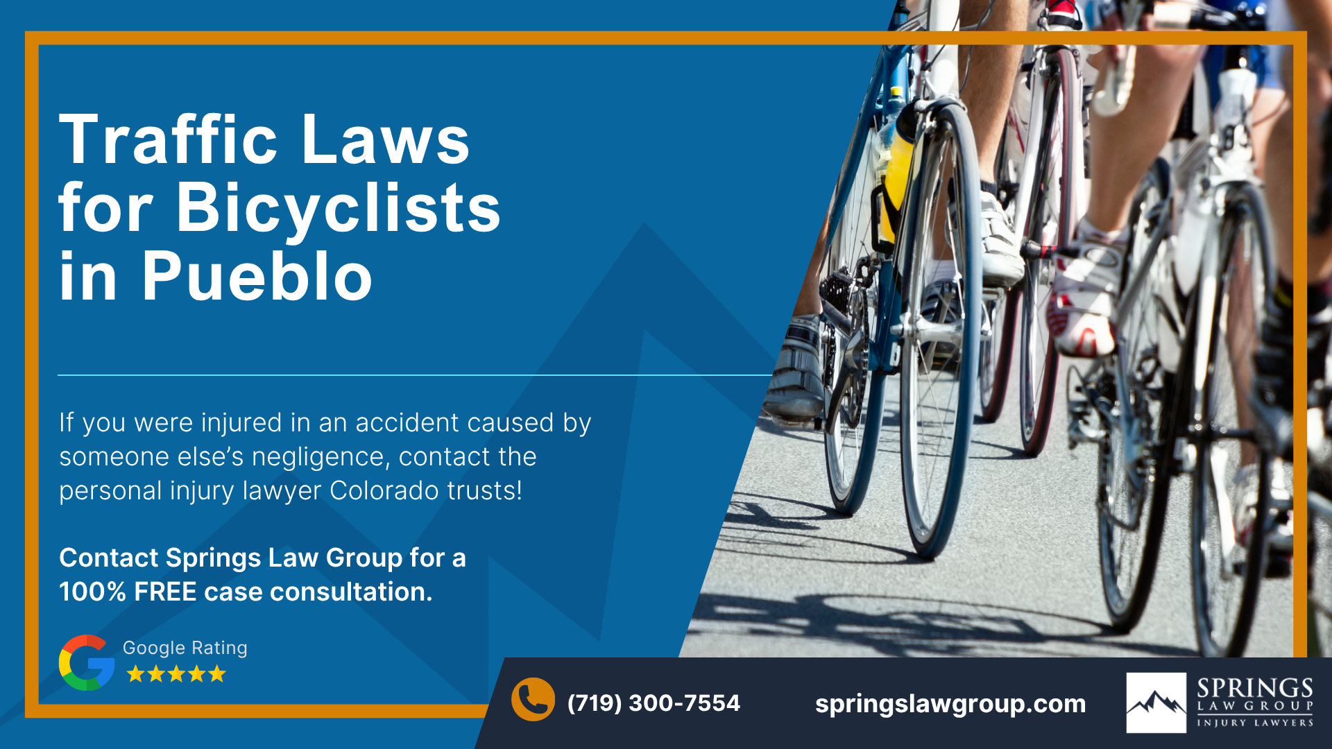 Contact a Pueblo Attorney to Learn More About Traffic Laws for Cyclists; Traffic Laws for Bicyclists in Pueblo