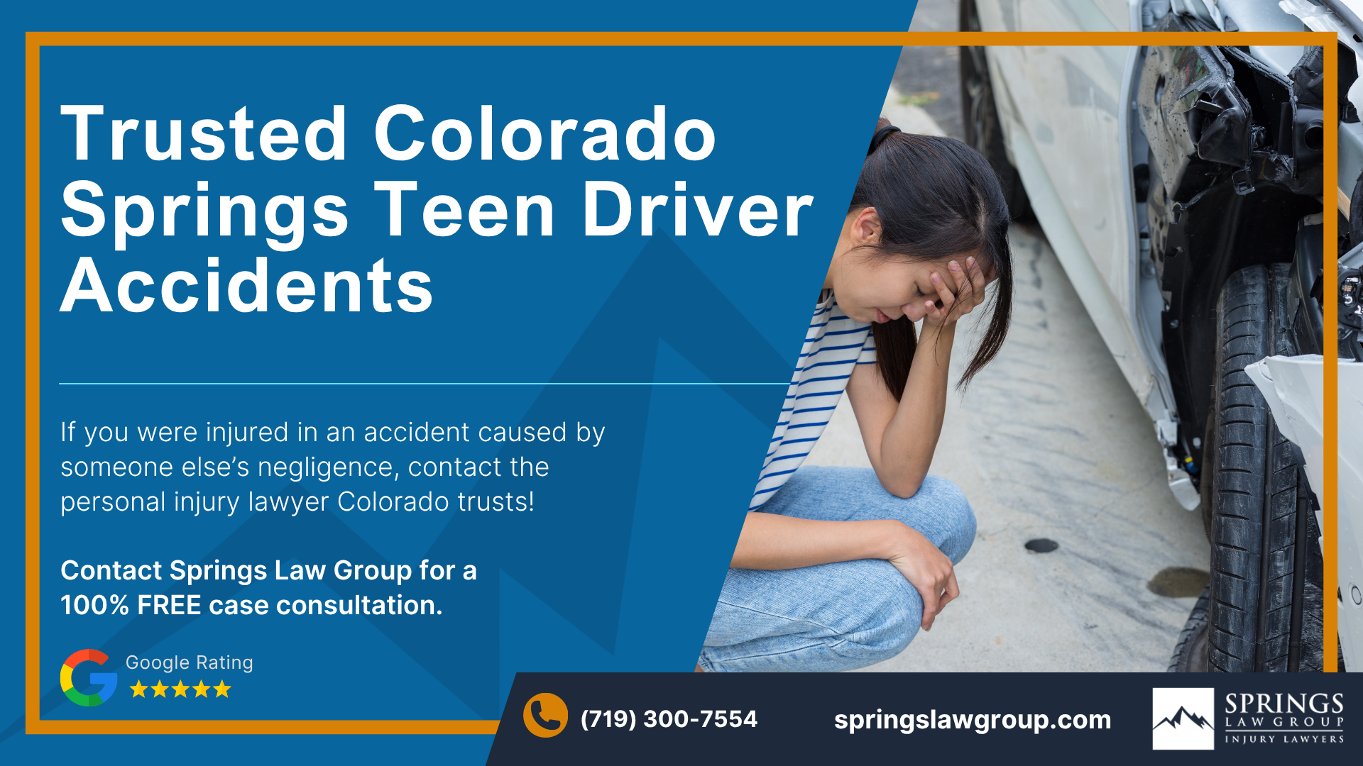 Speak with an Attorney to Get Help After a Teenage Driver Accident in Colorado Springs; Trusted colorado springs teen driver accidents