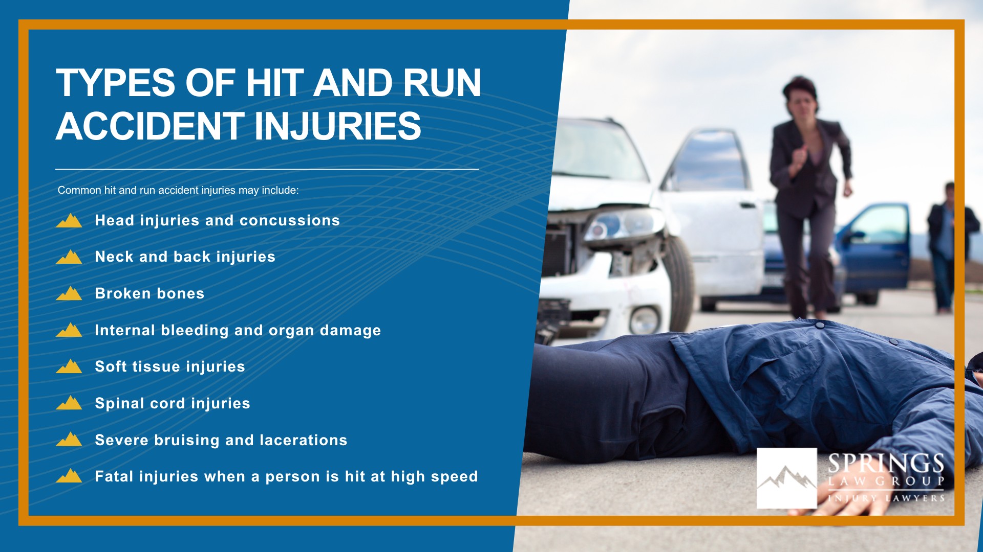 What Are the Advantages of Hiring a Hit and Run Accident Lawyer; What is the Role of a Hit and Run Attorney; Fatal Car Accidents in Colorado Springs; Steps to Take After a Hit and Run Accident; How Long Do I Have To File a Claim After a Hit and Run Accident in Colorado Springs; Who Is Liable in Hit and Run Claims; What To Do After a Hit and Run Accident in Colorado Springs; Causes of Hit and Run Accidents in Colorado Springs; Types of Hit and Run Accident Injuries