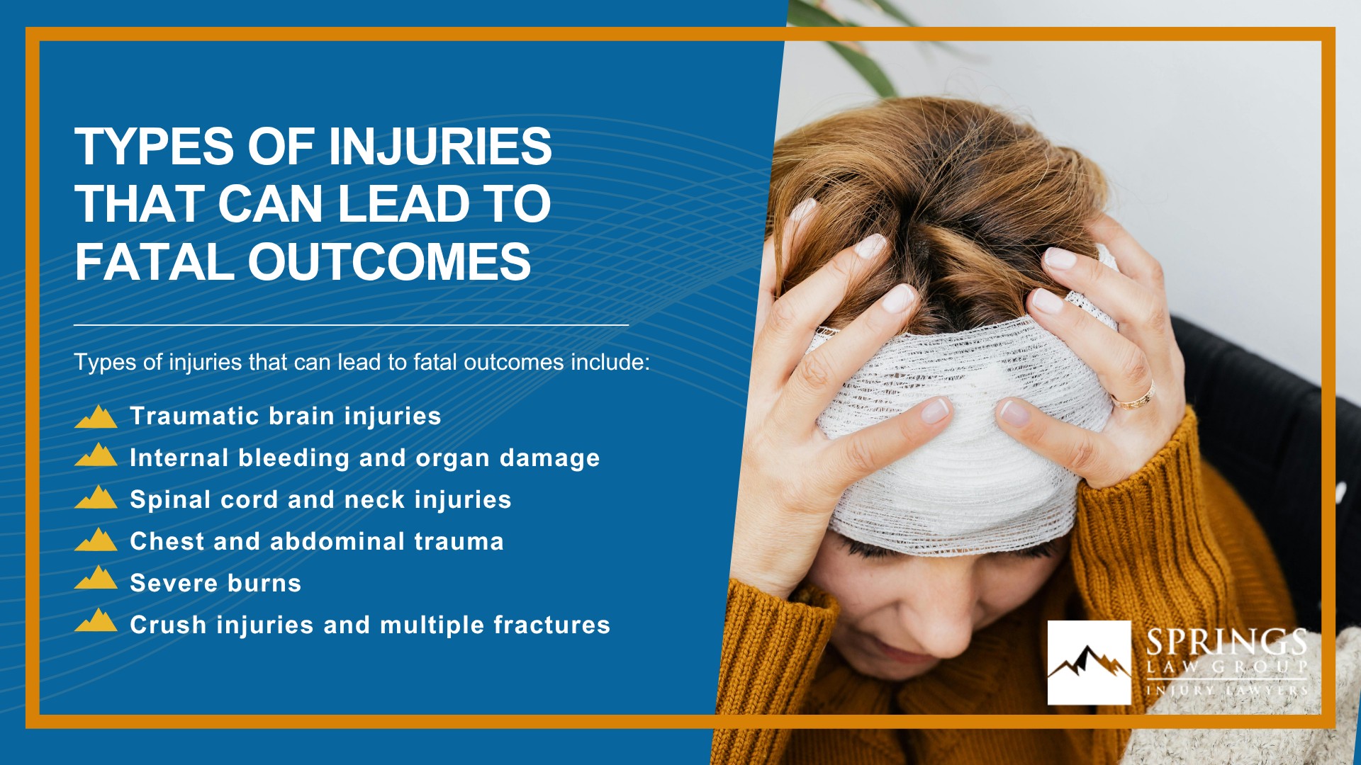 Fatal Car Accidents in Colorado Springs; What To Do After a Fatal Car Accident in Colorado Springs, Colorado; The Legal Process of Fatal Car Accidents in Colorado Springs; When Can You File a Fatal Car Accident Claim in Colorado; How Fatal Car Accidents Occur in Colorado Springs; Types of Injuries That Can Lead to Fatal Outcomes