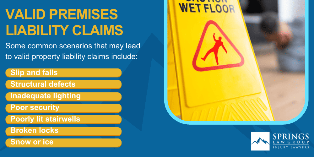 Colorado Springs Premises Liability Lawyer; Valid Premises Liability Claims
