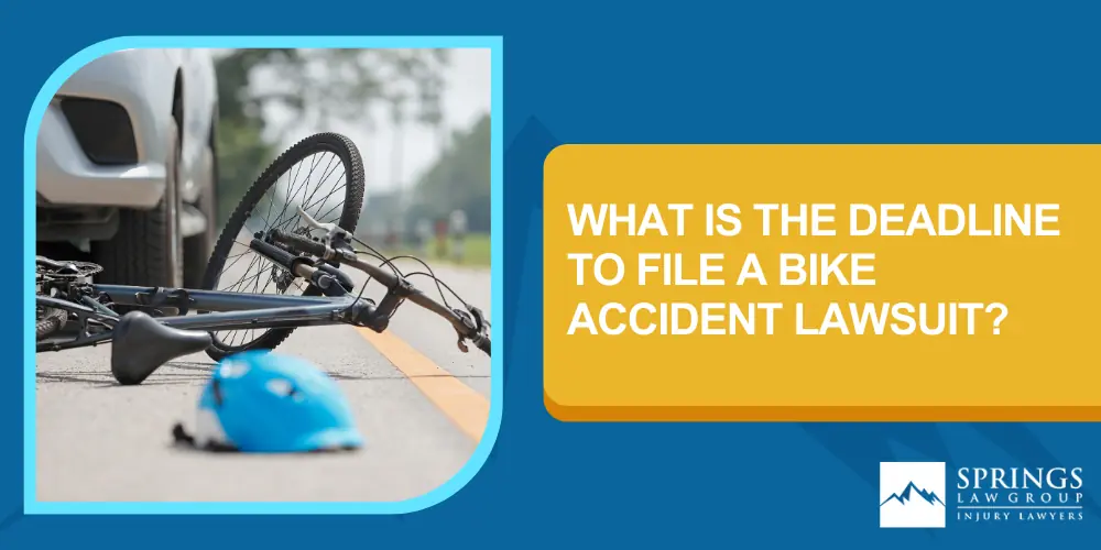 Monument Bicycle Accident Lawyer; Establishing Liability In A Bike Accident Case; What Is The Deadline To File A Bike Accident Lawsuit