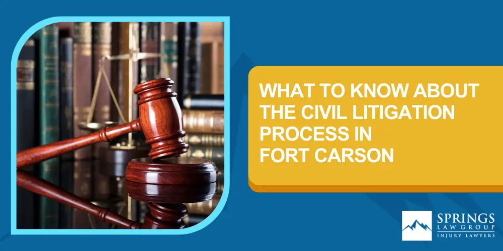 Fort Carson Personal Injury Lawyer; What To Know About The Civil Litigation Process In Fort Carson