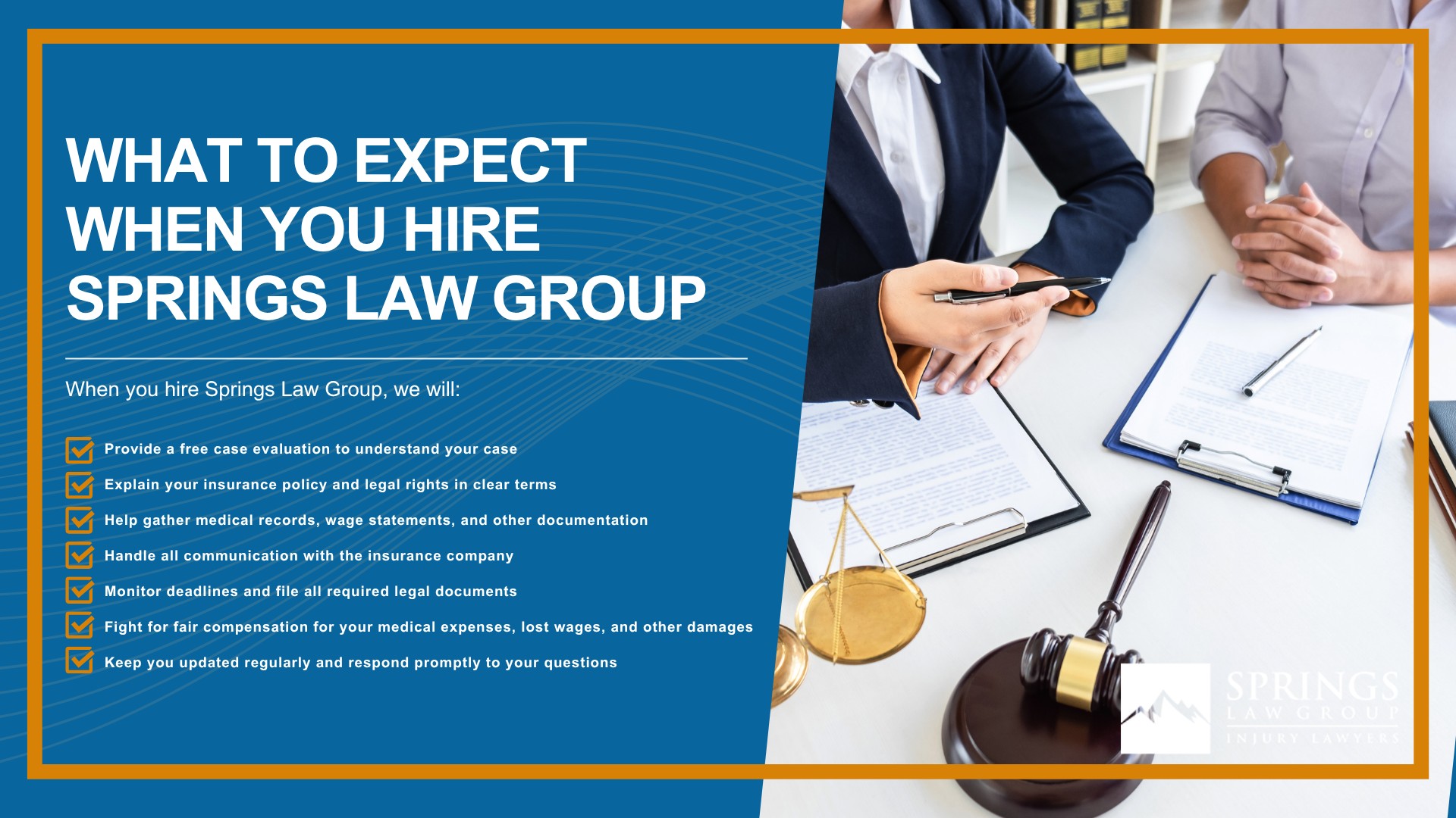Understanding Insurance Claim Disputes in Colorado Springs; Other Types of Insurance Claim Disputes (Apart from Auto Accidents); When Does an Insurance Dispute Become Bad Faith in Colorado; How a Colorado Springs Insurance Claim Lawyer Can Help; What to Expect When You Hire Springs Law Group