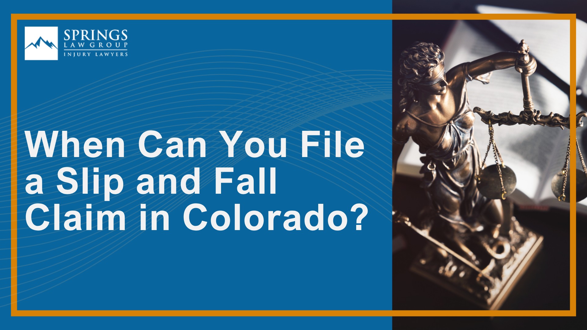 Meet Our Experienced Slip and Fall Attorneys; Christopher Nicolaysen_ Colorado Springs Slip and Fall Lawyer; How Much Does it Cost to Hire a Slip and Fall Lawyer from Springs Law Group; What To Do After a Slip and Fall Accident in Colorado Springs, Colorado; Gather Evidence for a Slip and Fall Claim; Damages in a Slip and Fall Case; When Can You File a Slip and Fall Claim in Colorado