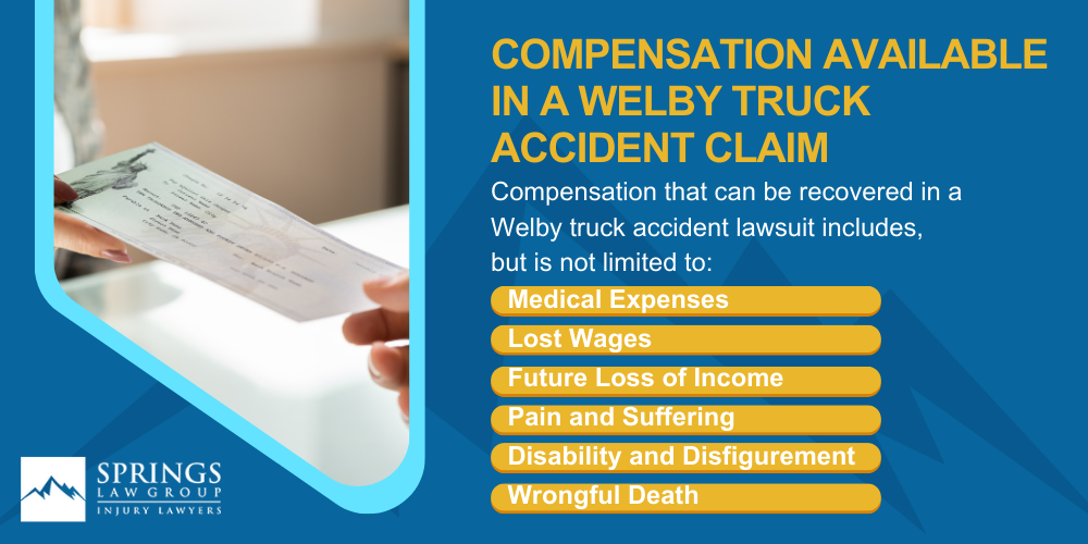 Types Of Truck Accidents We Handle In Welby, Colorado (CO); Common Causes Of Trucking Accidents In Welby, Colorado (CO); Common Injuries Sustained In Welby Truck Accidents; Liability In Trucking Accidents In Welby, Colorado; Compensation Available In A Welby Truck Accident Claim
