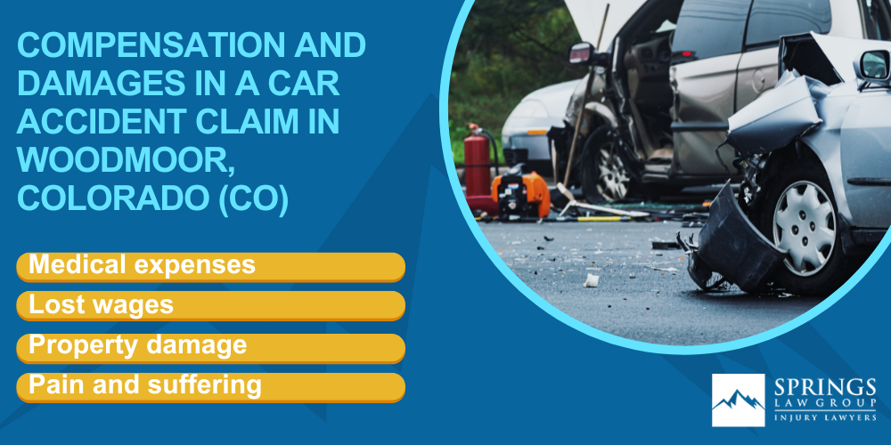 Why Hire a Woodmoor Car Accident Lawyer; Types of Car Accident Claims in Woodmoor , Colorado (CO); Understanding Negligence in Woodmoor Car Accidents; What to Do After a Car Accident in Woodmoor, Colorado (CO); Compensation and Damages in a Car Accident Claim in Woodmoor, Colorado (CO)
