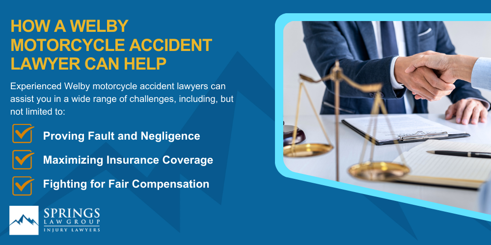 The #1 Motorcycle Accident Lawyers
In Welby, Colorado (CO); Hiring A Motorcycle Accident Lawyer In Welby, Colorado (CO); Types Of Motorcycle Accidents In Welby, Colorado (CO); Motorcycle Insurance Laws In Welby, Colorado (CO); Navigating The Claims Process After A Motorcycle Accident In Welby, Colorado (CO); Common Injuries Sustained In Welby Motorcycle Accidents; How A Welby Motorcycle Accident Lawyer Can Help
