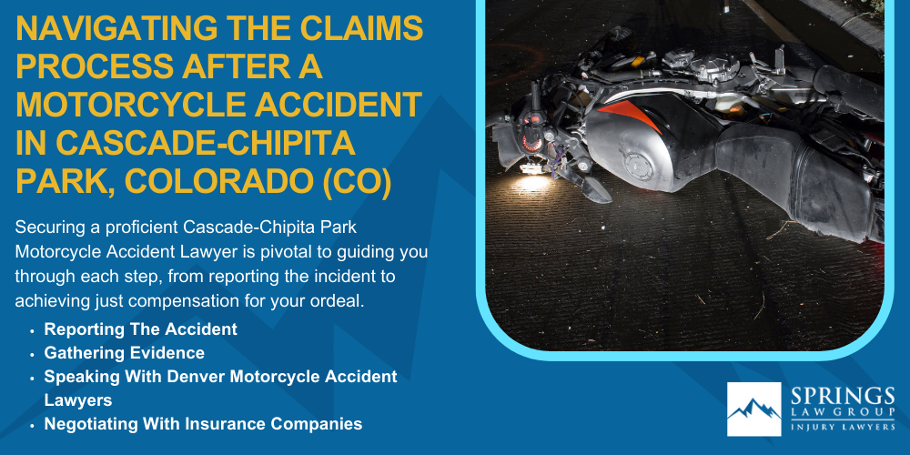 Hiring A Motorcycle Accident Lawyer In Cascade-Chipita Park, Colorado (CO); Types Of Motorcycle Accidents In Cascade-Chipita Park, Colorado (CO); Motorcycle Insurance Laws In Cascade-Chipita Park, Colorado (CO); Navigating The Claims Process After A Motorcycle Accident In Cascade-Chipita Park, Colorado (CO)