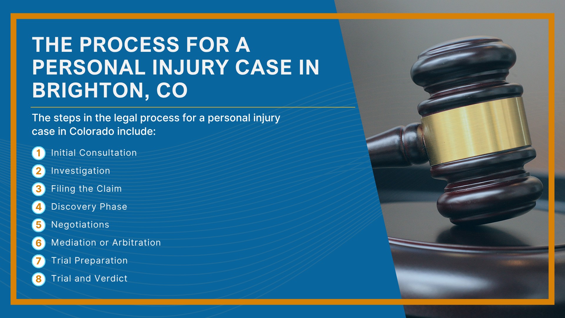 Meet Our Brighton Personal Injury Lawyers; Christopher Nicolaysen_ Brighton Personal Injury Lawyer; Types Of Personal Injury Cases In Brighton, Colorado; Do You Qualify for a Personal Injury Lawsuit; Gathering Evidence for a Personal Injury Case; Common Damages in Personal Injury Lawsuits; What To Do Immediately After a Personal Injury in Brighton; The Process for a Personal Injury Case in Brighton, CO