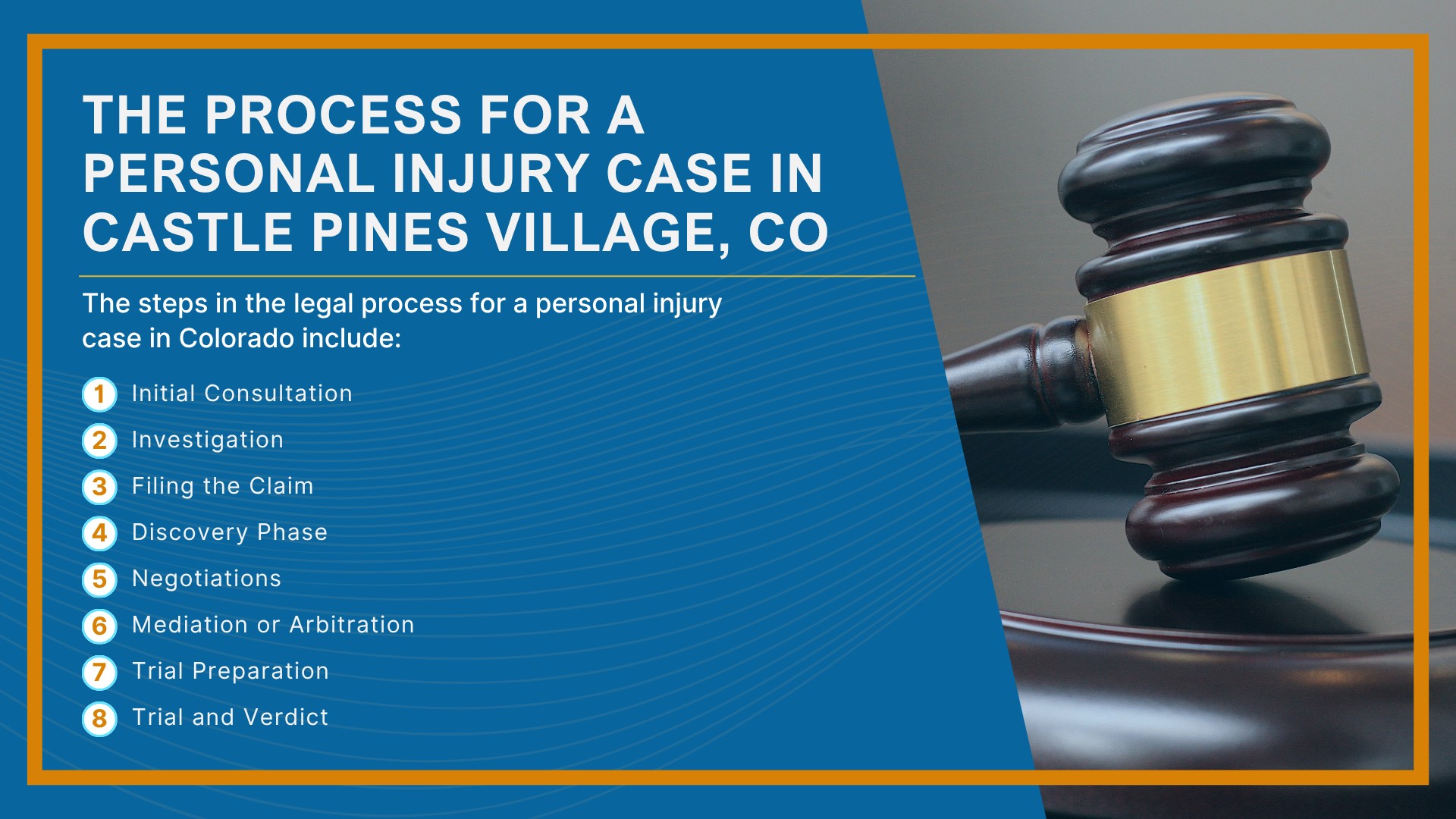 Meet Our Castle Pines Village Personal Injury Lawyers; Christopher Nicolaysen_ Personal Injury Lawyer; Types Of Personal Injury Cases In Castle Pines Village, Colorado; Do You Qualify for a Personal Injury Lawsuit; Common Damages in Personal Injury Lawsuits; What To Do Immediately After a Personal Injury in Castle Pines Village; The Process for a Personal Injury Case in Castle Pines Village, CO