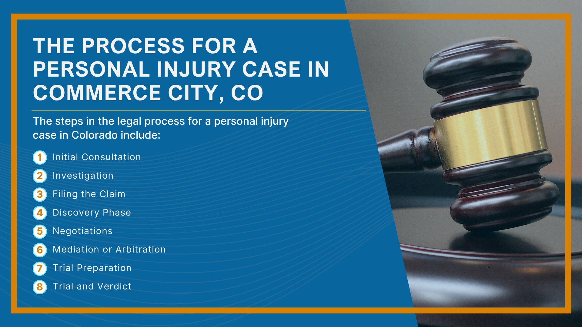 Meet Our Commerce City Valley Personal Injury Lawyers; Christopher Nicolaysen_ Personal Injury Lawyer; Types Of Personal Injury Cases In Commerce City, Colorado; Do You Qualify for a Personal Injury Lawsuit; What To Do Immediately After a Personal Injury in Commerce City; The Process for a Personal Injury Case in Commerce City, CO