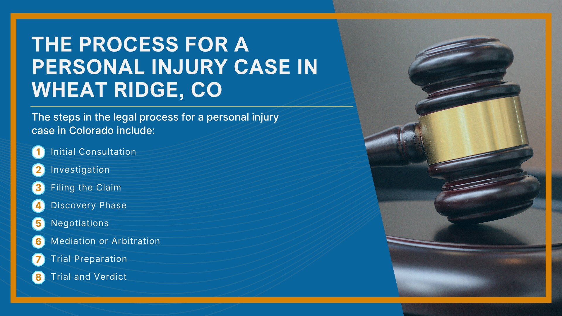 Meet Our Wheat Ridge Personal Injury Lawyers; Christopher Nicolaysen_ Personal Injury Lawyer; Types Of Personal Injury Cases In Wheat Ridge, Colorado; Do You Qualify for a Personal Injury Lawsuit; Gathering Evidence for a Personal Injury Case; Common Damages in Personal Injury Lawsuits; What To Do Immediately After a Personal Injury in Westminster; The Process for a Personal Injury Case in Westminster, CO