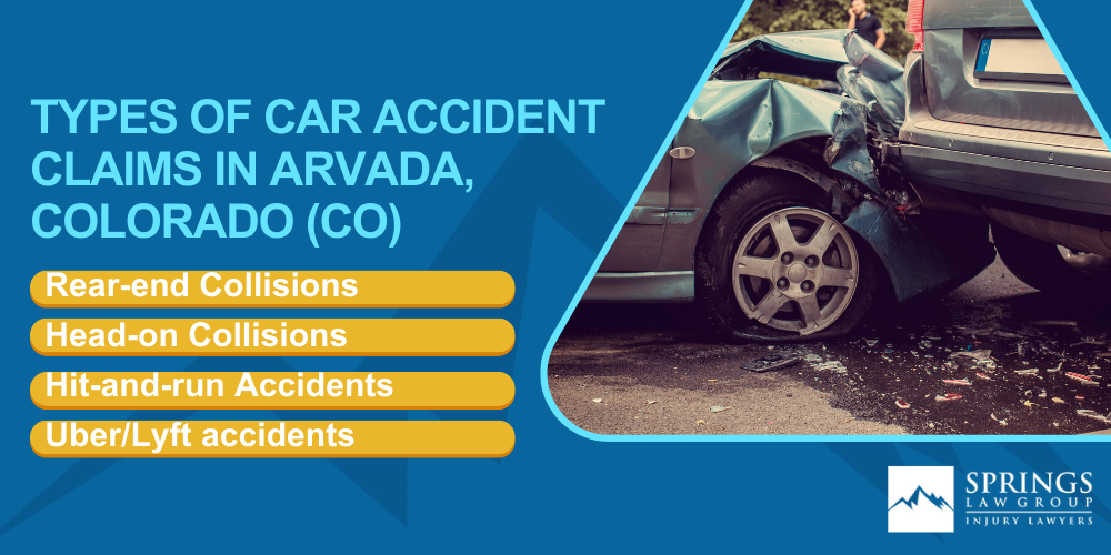 Arvada Car Accident Lawyer; Why Hire a Arvada Car Accident Lawyer?; Types of Car Accident Claims in Arvada, Colorado (CO)