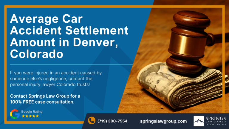 Average Car Accident Settlement Amount in Denver, Colorado; Understanding Average Car Accident Settlement Amounts in Denver; Factors That Impact Average Car Accident Settlements in Colorado; Components of a Car Accident Settlement Amount in Denver; Economic Damages in a Colorado Car Accident Settlement; Non-Economic Damages in a Denver Car Accident Settlement; Calculating Economic Damages for a Car Accident in Colorado; Determining Non-Economic Damages for Colorado Car Accidents; The Importance of Addressing Emotional Injuries After an Accident; Negotiating a Fair Car Accident Settlement Amount in Denver; Additional Factors in Determining Your Colorado Settlement Amount; The Role of Uninsured_Underinsured Motorist Coverage in Colorado