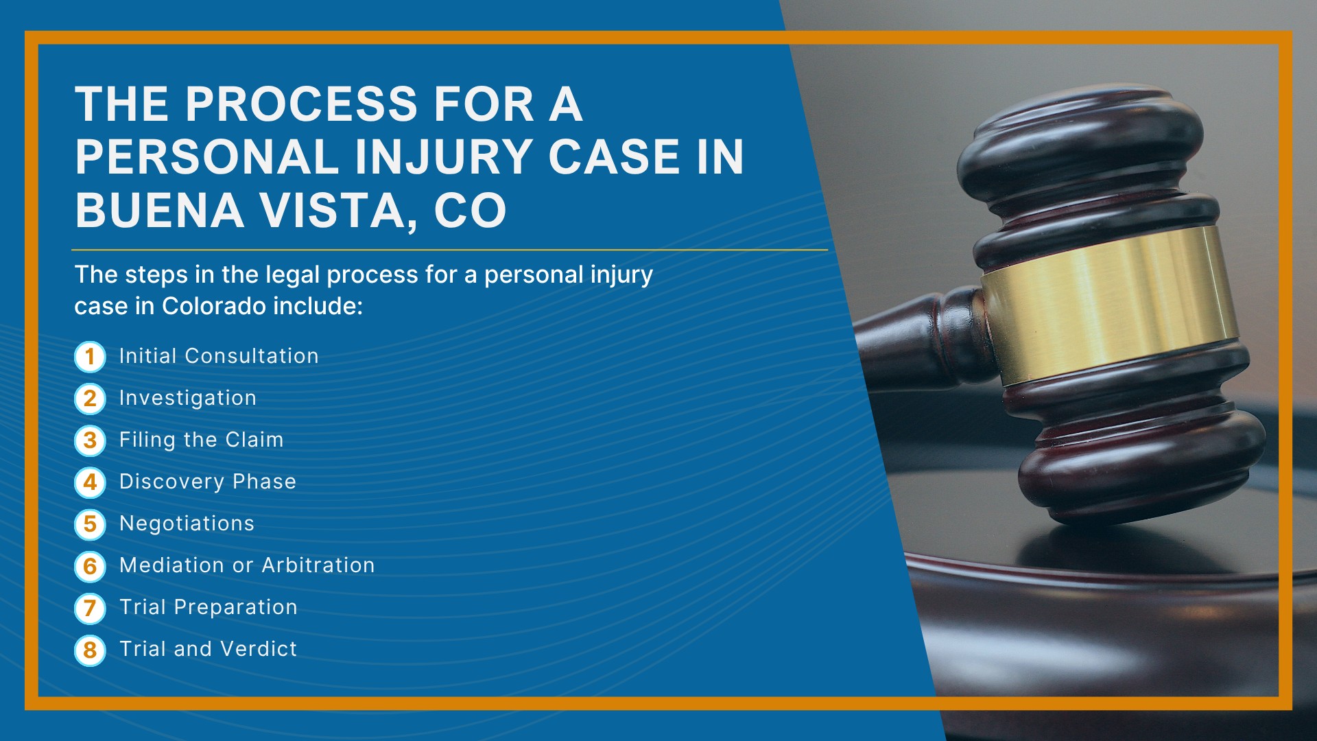 Meet Our Buena Vista Personal Injury Lawyers; Christopher Nicolaysen_ Buena Vista Personal Injury Lawyer; Types Of Personal Injury Cases In Buena Vista, Colorado; Do You Qualify for a Personal Injury Lawsuit; Gathering Evidence for a Personal Injury Case; Common Damages in Personal Injury Lawsuits; What To Do Immediately After a Personal Injury in Buena Vista; The Process for a Personal Injury Case in Buena Vista, CO