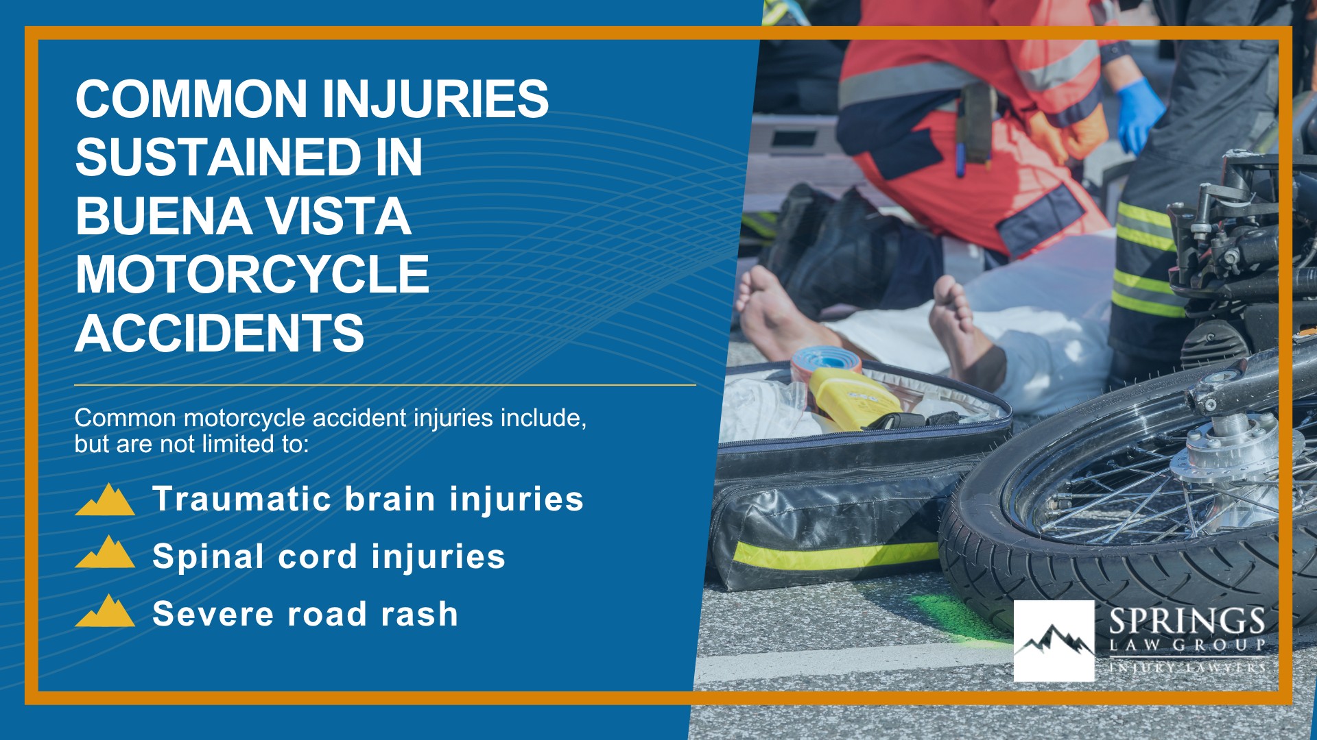 Hiring a Motorcycle Accident Lawyer in Buena Vista, Colorado (CO); Types of Motorcycle Accidents in Berkley, Colorado (CO); Motorcycle Insurance Laws in Buena Vista, Colorado (CO); Navigating the Claims Process After a Motorcycle Accident in Buena Vista, Colorado (CO); Common Injuries Sustained in Berkley Motorcycle Accidents