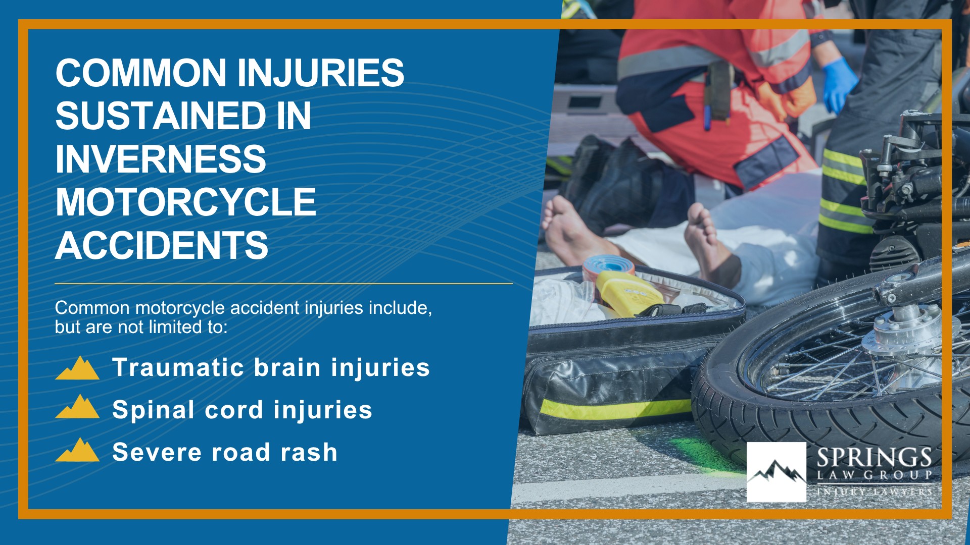 Hiring a Motorcycle Accident Lawyer in Inverness, Colorado (CO); Types of Motorcycle Accidents in Inverness, Colorado (CO); Motorcycle Insurance Laws in Inverness, Colorado (CO); Navigating the Claims Process After a Motorcycle Accident in Inverness, Colorado (CO); Common Injuries Sustained in Inverness Motorcycle Accidents