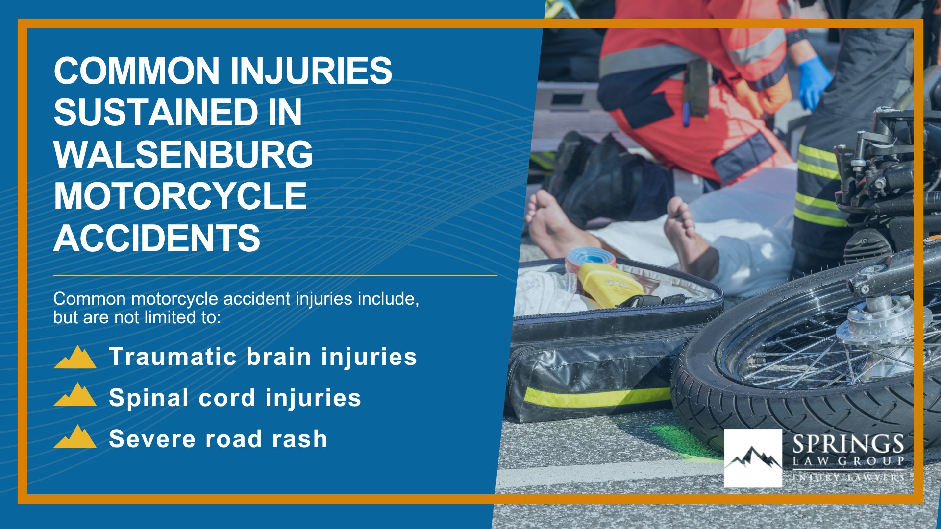 Hiring a Motorcycle Accident Lawyer in Walsenburg, Colorado (CO); Types of Motorcycle Accidents in Walsenburg, Colorado (CO); Motorcycle Insurance Laws in Walsenburg, Colorado (CO); Navigating the Claims Process After a Motorcycle Accident in Walsenburg, Colorado (CO); Common Injuries Sustained in Walsenburg Motorcycle Accidents