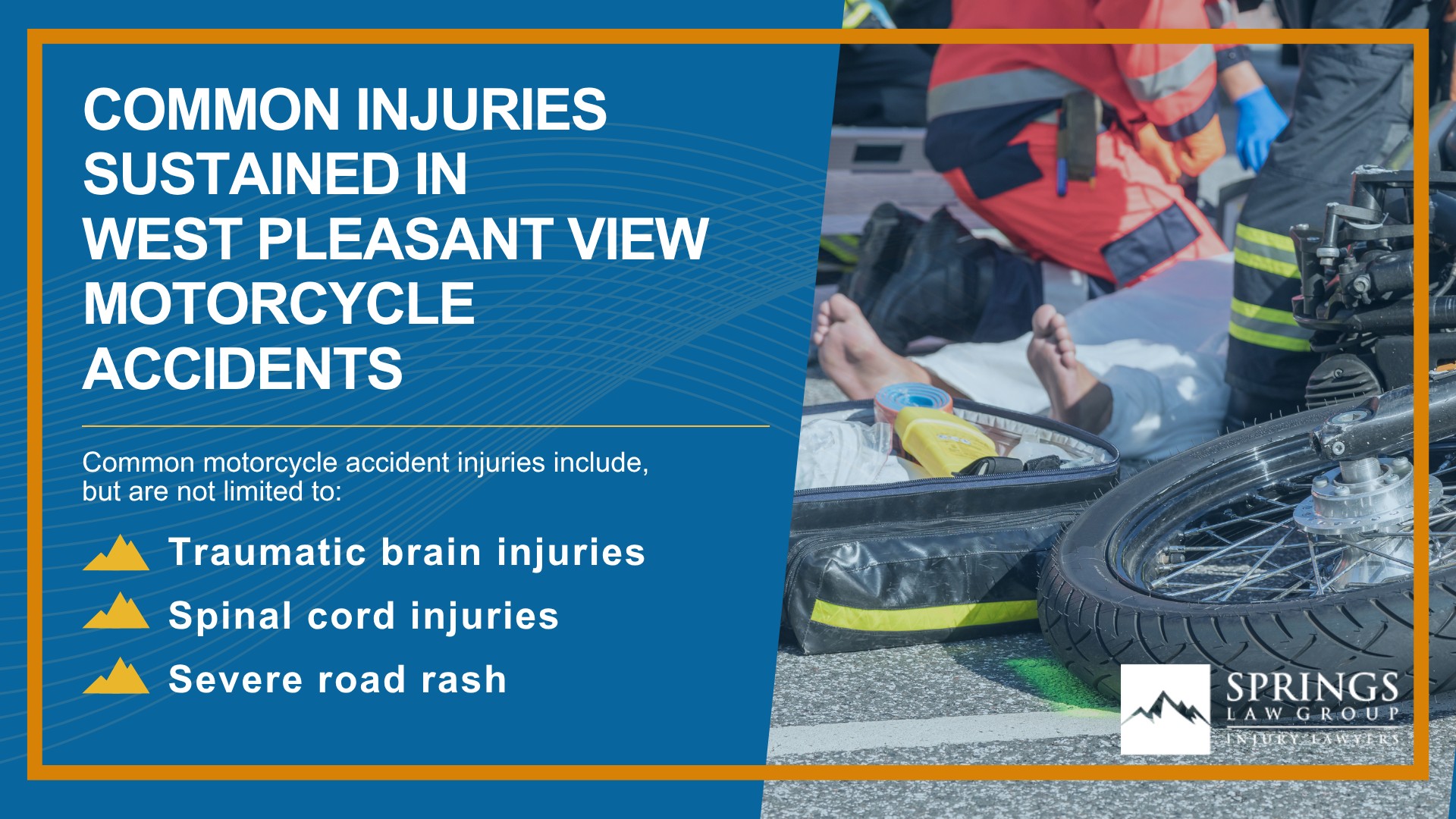 Hiring a Motorcycle Accident Lawyer in West Pleasant View, Colorado (CO); Types of Motorcycle Accidents in West Pleasant View, Colorado (CO); Motorcycle Insurance Laws in West Pleasant View, Colorado (CO); Navigating the Claims Process After a Motorcycle Accident in West Pleasant View, Colorado (CO); Common Injuries Sustained in West Pleasant View Motorcycle Accidents