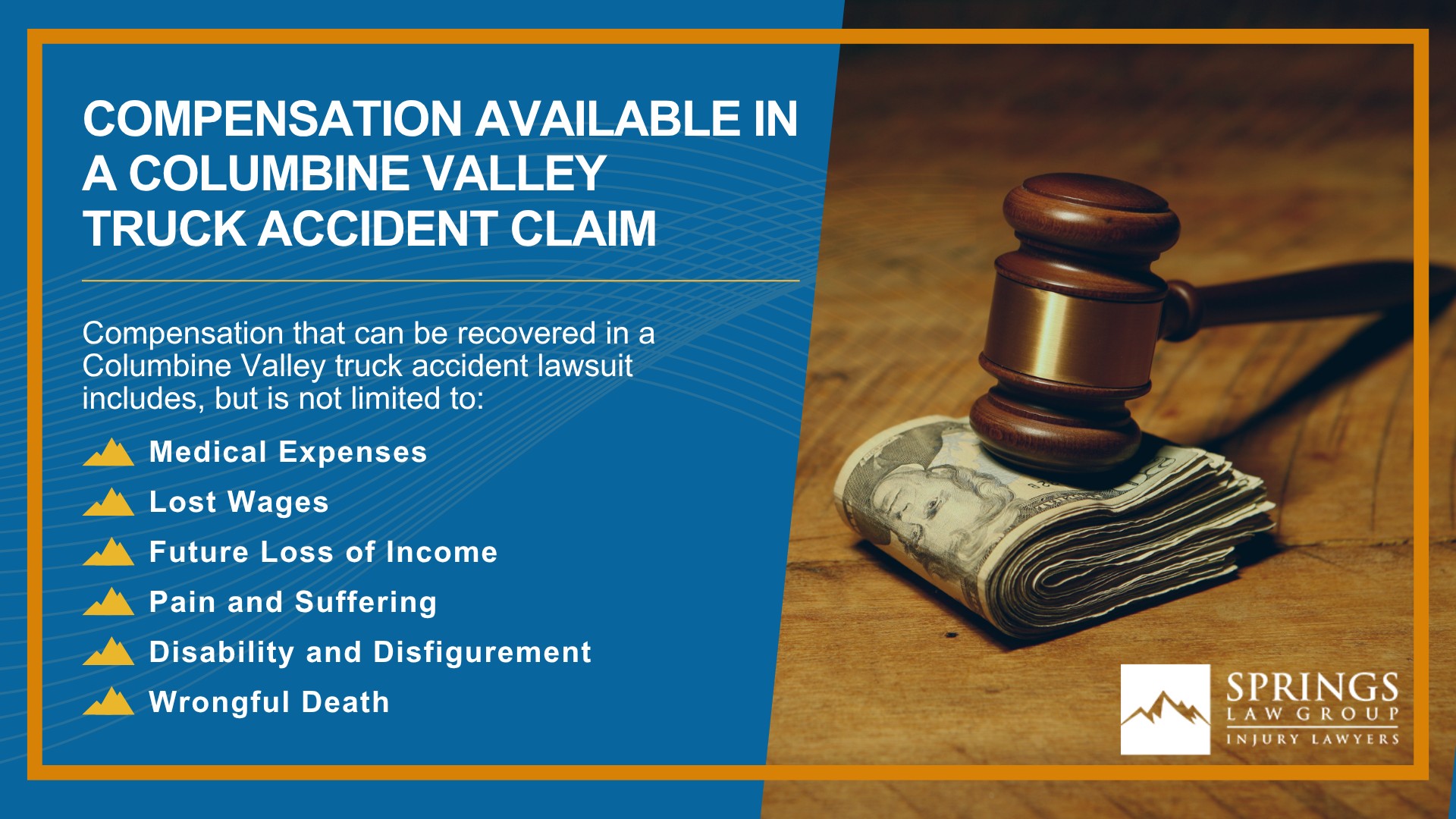 Types of Truck Accidents We Handle in Columbine Valley, Colorado (CO); Common Causes of Trucking Accidents in Columbine Valley, Colorado (CO); Common Injuries Sustained in Columbine Valley Truck Accidents; Liability in Trucking Accidents in Columbine Valley, Colorado; Compensation Available in a Columbine Valley Truck Accident Claim