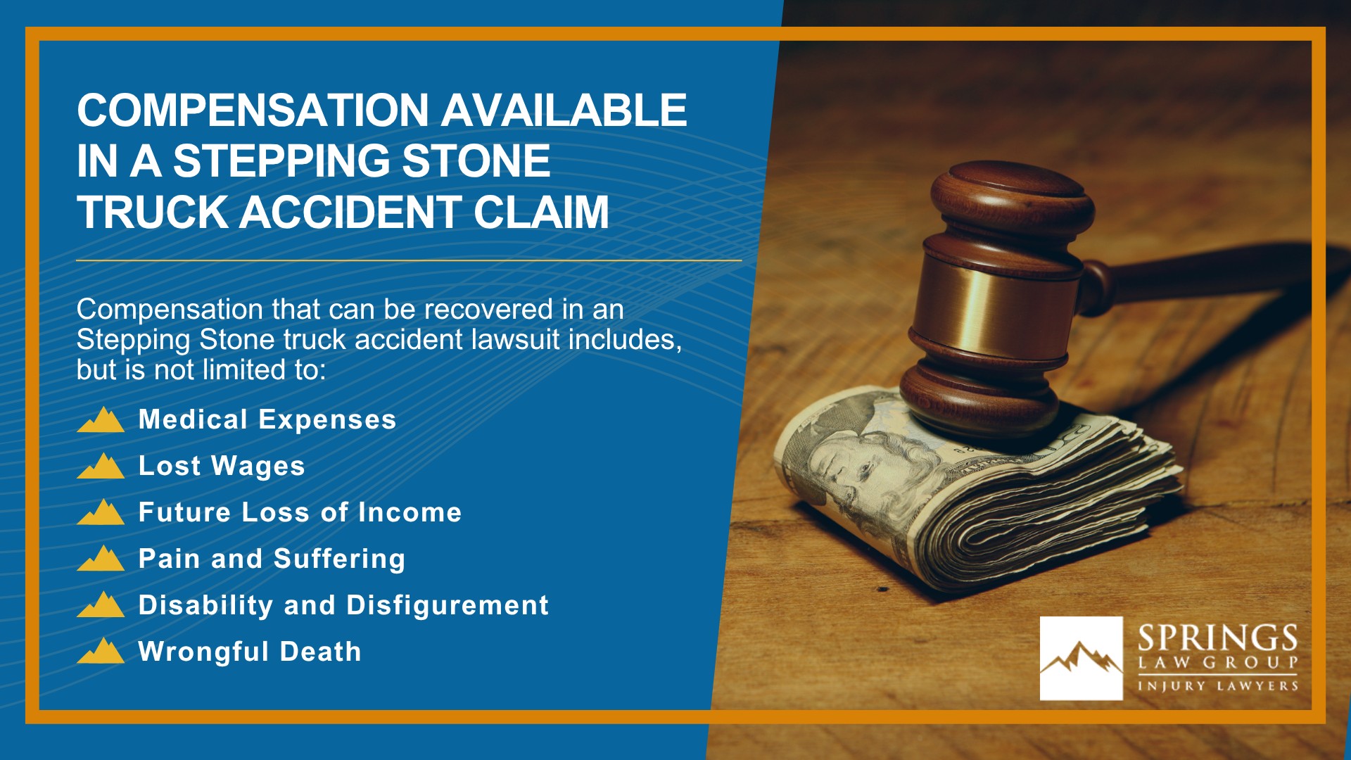 Types of Truck Accidents We Handle in Stepping Stone, Colorado (CO); Common Causes of Trucking Accidents in Stepping Stone, Colorado (CO); Common Injuries Sustained in Stepping Stone Truck Accidents; Liability in Trucking Accidents in Stepping Stone, Colorado; Compensation Available in a Stepping Stone Truck Accident Claim