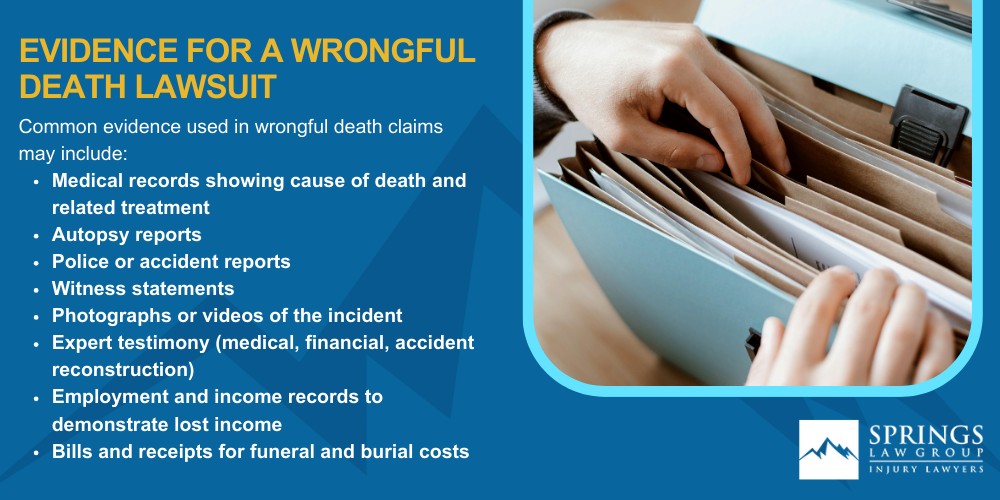 An Overview of the Colorado Wrongful Death Act; Who Qualifies for a Wrongful Death Claim in Colorado; What is the Statute of Limitations for Wrongful Death Cases in Colorado; Are There Limits on Wrongful Death Damages in Colorado; Situations in Which You Can File a Wrongful Death Claim in Colorado; Survival Action vs. Wrongful Death Action in Colorado; Do You Qualify for a Wrongful Death Claim; Evidence for a Wrongful Death Lawsuit