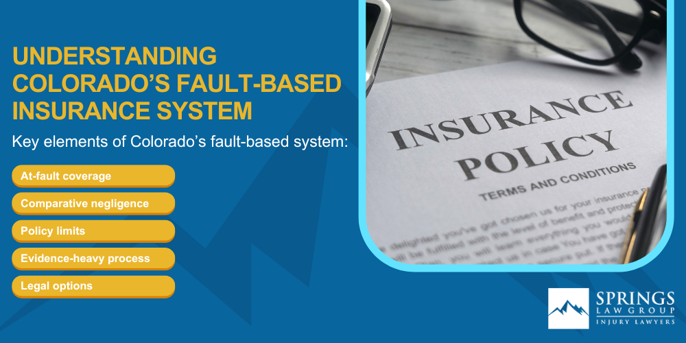 Understanding Colorado’s Fault-Based Insurance System
