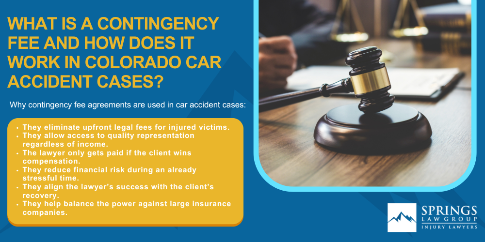 What Is a Contingency Fee and How Does It Work in Colorado Car Accident Cases