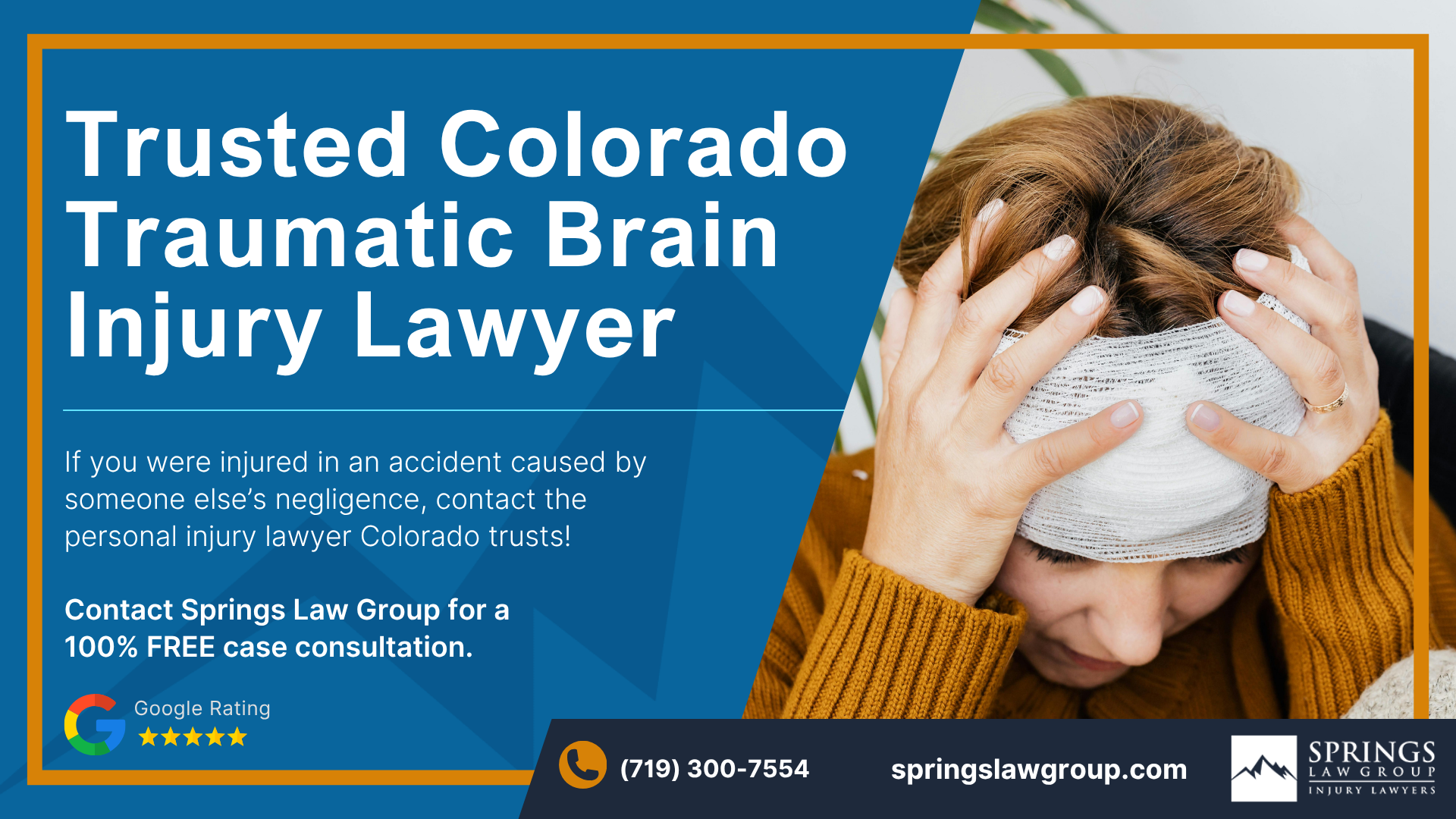 How Do Traumatic Brain Injuries Occur; The Types of Traumatic Brain Injuries Explained; Who Qualifies for a Traumatic Brain Injury Lawsuit in Colorado; Springs Law Group Experienced TBI Attorney in Colorado; Colorado Traumatic Brain Injury Lawyer