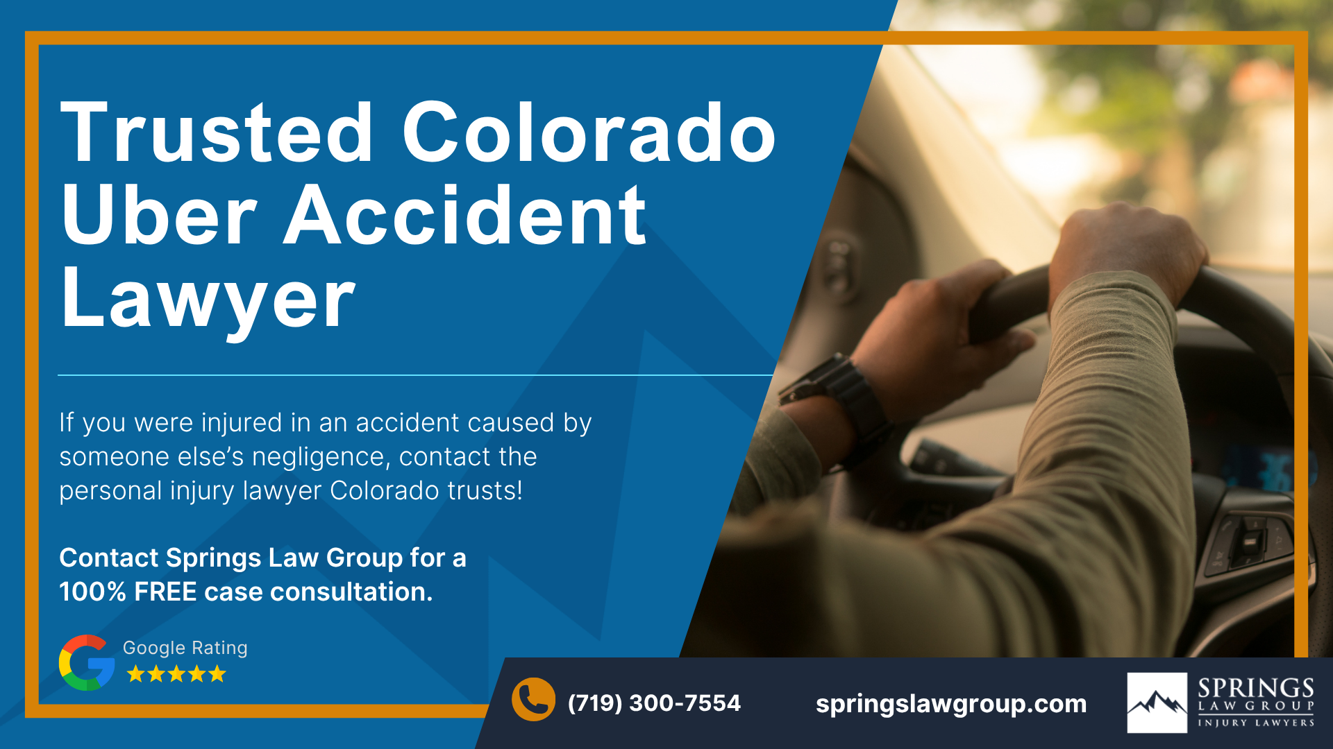 What is the Legal Process for Uber and Lyft Accidents in Colorado; Do You Qualify to File an Uber Accident Claim; Gathering Evidence for an Uber Accident Case; Damages in Uber Accident Cases; Springs Law Group_ Colorado Uber Accident Lawyer; Colorado Uber Accident Lawyer
