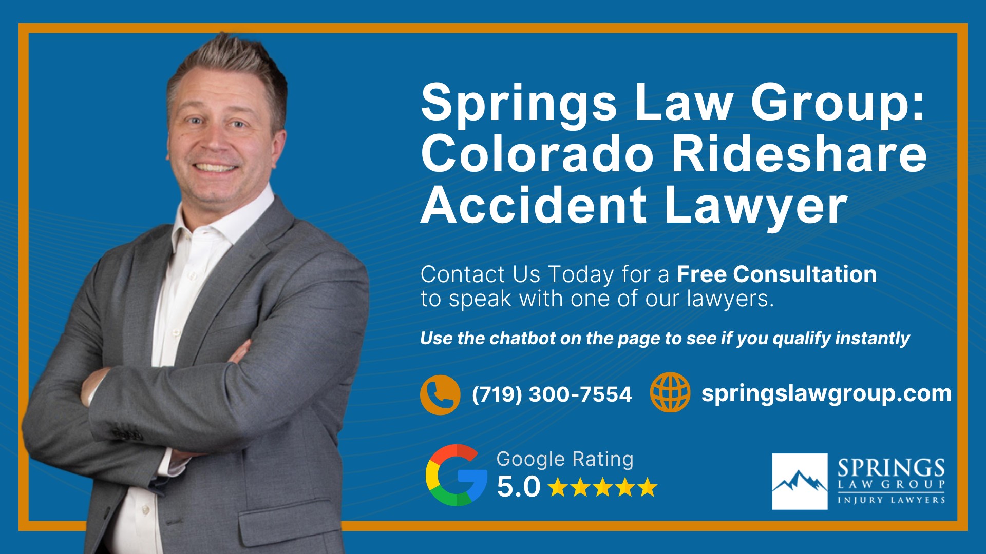 Steps to Take After Being Injured in a Rideshare Car Accident; Relevant Colorado Laws for Rideshare Accident Cases; Relevant Colorado Laws for Rideshare Accident Cases (2); Do You Qualify to File a Rideshare Accident Claim; Gathering Evidence for a Rideshare Accident Case; Damages in Rideshare Accident Cases; Springs Law Group_ Colorado Rideshare Accident Lawyer
