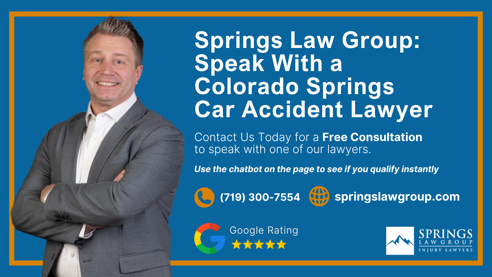 Springs Law Group Speak With a Colorado Springs Car Accident Lawyer