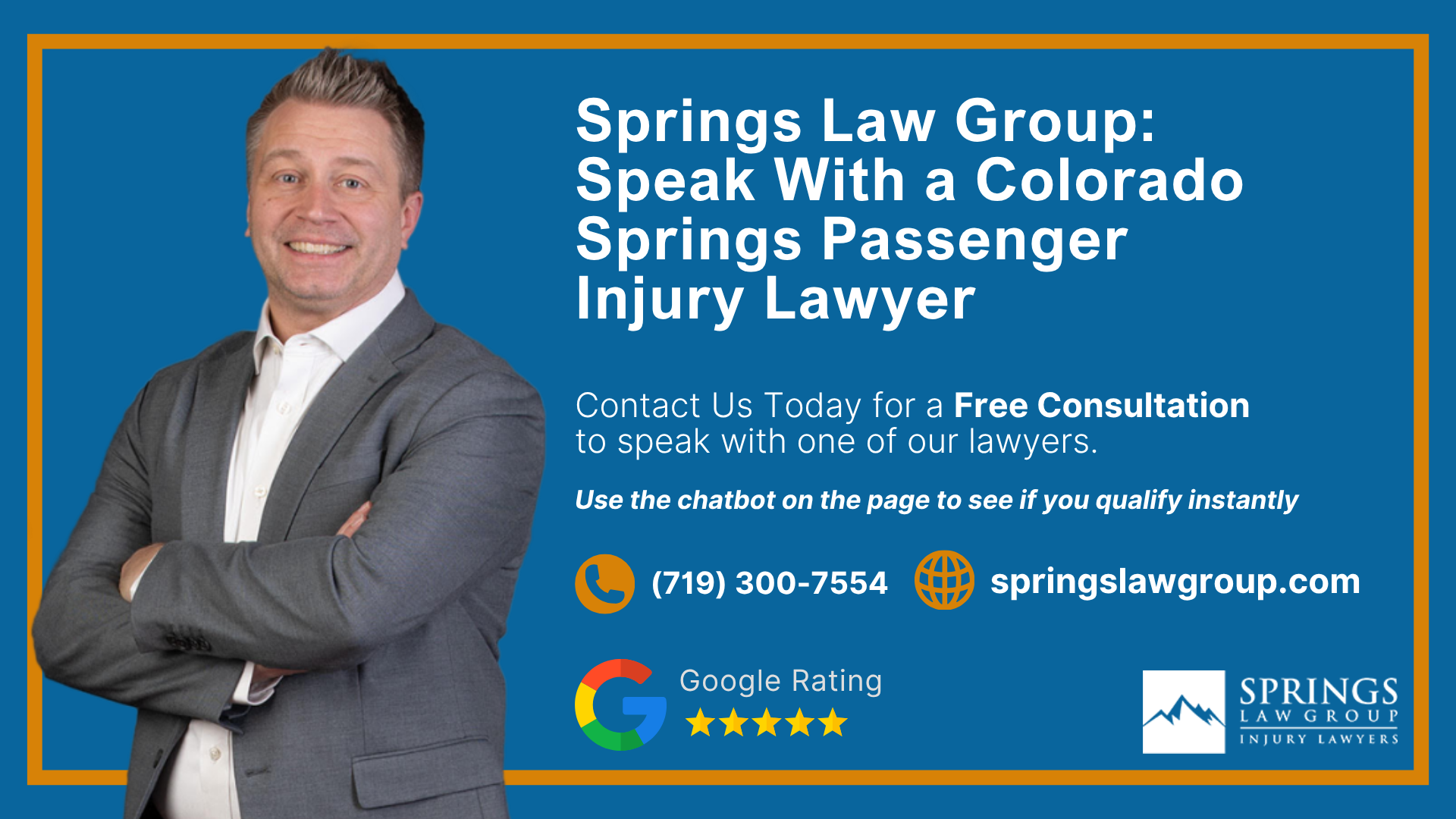 What Rights Does a Passenger Have After a Colorado Springs Car Accident; Is a Passenger Ever at Fault for a Car Accident in Colorado; Can I File a Claim If the At-Fault Driver Is My Spouse, Relative, or Friend; What Must a Passenger Prove in a Colorado Car Accident Claim; Is a Passenger Ever at Fault for a Car Accident in Colorado; What Insurance Pays an Injured Passenger’s Claim; What Compensation Can an Injured Passenger Recover; What Evidence Is Needed for a Passenger Car Accident Claim; How Can a Colorado Springs Car Accident Lawyer Help an Injured Passenger; Springs Law Group_ Speak With a Colorado Springs Passenger Injury Lawyer; What Rights Does a Passenger Have After a Colorado Springs Car Accident; Is a Passenger Ever at Fault for a Car Accident in Colorado; Can I File a Claim If the At-Fault Driver Is My Spouse, Relative, or Friend; What Must a Passenger Prove in a Colorado Car Accident Claim; Is a Passenger Ever at Fault for a Car Accident in Colorado; What Insurance Pays an Injured Passenger’s Claim; What Compensation Can an Injured Passenger Recover; What Evidence Is Needed for a Passenger Car Accident Claim; How Can a Colorado Springs Car Accident Lawyer Help an Injured Passenger; Springs Law Group_ Speak With a Colorado Springs Passenger Injury Lawyer