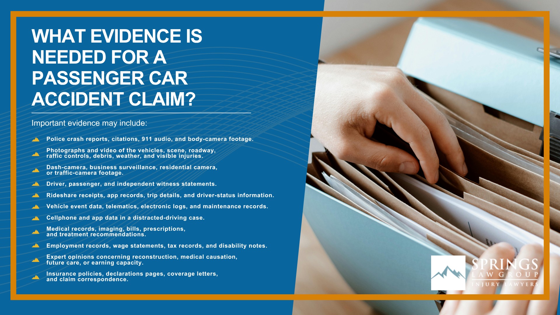 What Rights Does a Passenger Have After a Colorado Springs Car Accident; Is a Passenger Ever at Fault for a Car Accident in Colorado; Can I File a Claim If the At-Fault Driver Is My Spouse, Relative, or Friend; What Must a Passenger Prove in a Colorado Car Accident Claim; Is a Passenger Ever at Fault for a Car Accident in Colorado; What Insurance Pays an Injured Passenger’s Claim; What Compensation Can an Injured Passenger Recover; What Evidence Is Needed for a Passenger Car Accident Claim