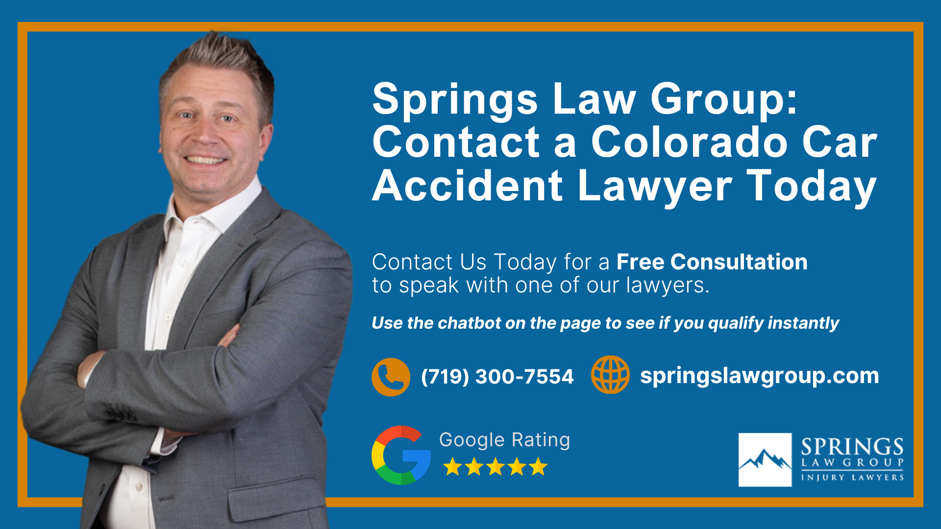 Springs Law Group: Contact a Colorado Car Accident Lawyer Today